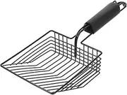 CORHAD Metal Cat Litter Scoop Pet Waste Shovel with Filtered Design for Easy Cleanup Lightweight Durable Litter Cleaner for Cats and Reptiles
