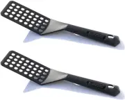 9011 Black Slotted Nonstick Spatula Turner 2-Pack