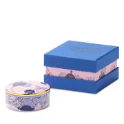 Ginori 1735 Oriente Italiano Azalea Round Box with Cover, Small
