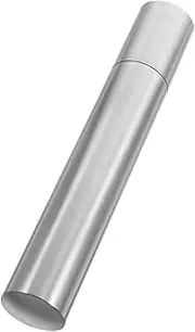 COOPHYA Vintage Stainless Steel Document Storage Tube Certificate Holder for Diplomas Birth Certificates and Posters Decoration