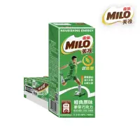 在飛比找momo購物網優惠-【MILO 美祿】巧克力麥芽牛奶飲品198ml x24入/箱