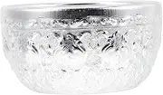 Hoement Decorative Metal Noodle Bowl Design for Serving Rice Salad Soup Lightweight Easy to Clean for Restaurants Home Use