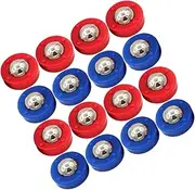 Kisangel 32pcs Mini Shuffleboard Replacement Set of Tabletop Accessories for Shuffleboard Curling and Football Games