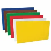 Cutting / Chopping Board Set 530x325x20mm Polyethylene HACCP Colour Coded