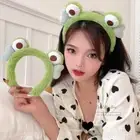 Big eye Frog Makeup Headband Headwear Elastic Hairbands Hair Hoop Women