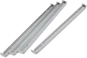 Two Row Hangrails for 30" or 36" Files, Aluminum