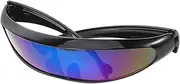 COSMEVIVI Sunglasses Sunglass Visor Sun Glasses Men Robot Glasses Bike Accessories for Adult Bikes Mirrored Visor Glasses Shades for Men Cycling Mountain Bike Accessories