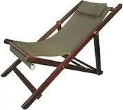 Lightweight Sun Lounger Folding Chair Recliner Recliner Folding Lunch Break Home Leisure Lazy Chair Summer Easy Chair Outdoor Beach Chair Siesta Wood Lounge Chair (Color, 1),1 (Color : 4) Comfortable