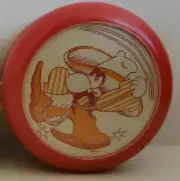 Vintage 1983 Pro-Yo Whizz Yo-Yo Red "Cowboy" New Old Stock No Box