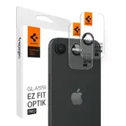 SPIGEN iPhone 16e Camera Lens Protector, Genuine EZ Fit Optik Pro Tempered Glass 2PCS Cover for Apple