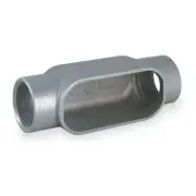 Killark C57 Conduit Outlet Body,Iron,1-1/2 In.