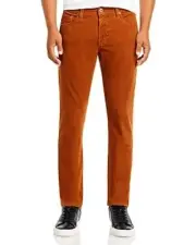 AG Tellis Men's Modern Slim Fit Corduroy Jeans in Clay Stone-30/34