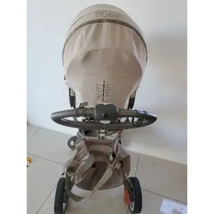 stokke 推車高推車北歐挪威二手（含蚊帳，雨衣，前後媽媽包）