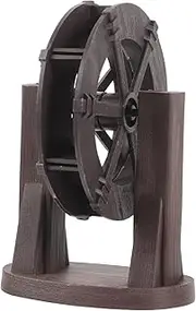 Micro Water Wheel Decor Water Wheel Photography Prop for Indoor Zen Fountain Durable Craftsmanship for Flowerpot Garden Decoration