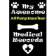 My Affenpinscher Medical Records Notebook / Journal 6x9 with 120 Pages Keepsake Dog log: for Affenpinscher lover Vaccinations, Vet Visits, Pertinent I