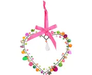 LVD Beaded Heart Fairytale Decorative Hanging Sculpture Home/Lounge Decor