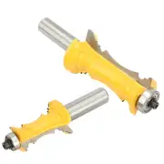 2pcs Crown Molding Router Bit 1/2 Inch Shank Woodworking Milling Cutter♡