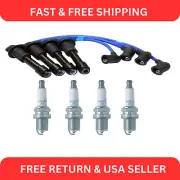 Ignition Wires & NGK Spark Plug Tune Up Kit For 1990-2000 Mazda Miata Set Of 4