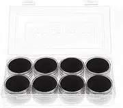 40 Pcs 46mm Coin Capsules, with Foam Gasket and Plastic Storage Box, for Coin Collection