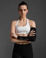 Flex Compression Arm Sleeve (Single), 2XU, M, Black/Grey, Unisex