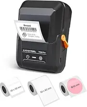 SUPVAN T50M Pro Bluetooth Label Maker Machine with 3 Tapes, Portable Label Printer, Versatile App with 40 Fonts and 450+ Icons, Inkless Labeler for Home, Kitchen, School, Office Organization
