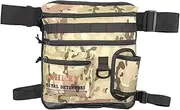 Metal Detecting Finds Bag Waist Digger Pouch Tools Bag for PinPointer Garrett Detector Xp ProPointer Accessories (Forest)