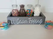 3D Ice cream topping box - Ice cream box - Camping station - Ice cream Bar - Ice