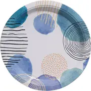 Armada Paper Plates Circle Pattern 10 pack
