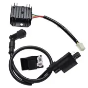 Ignition Coil + CDI UNIT + Regulator 125 150 250cc PIT Quad Dirt Bike ATV Buggy