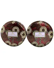 Voluspa Pack of 2 Goji & Tarocco Orange 3-Wick Tin Candles