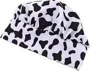 [COMPUKAS] Baker Kitchen Hat Easy to Clean Mushroom Pattern Chef Hat Breathable and Comfortable