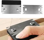 YUENTOEN Woodworking Edge Trimmer, Edge Banding Trimmer with 1Pc Scraper Blade, Wood Edge Trimming Tool for Wood, PVC, ABS