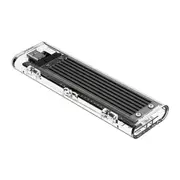 NGFF M.2 Hard Drive Enclosure USB3.1 Type-C 5Gbps Aluminum Alloy Hard Drive SSD Enclosure Support 2TB NGFF M.2 Hard Disk
