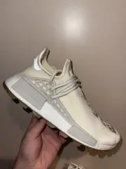 Adidas NMD HU TRAIL - Pharrell Now Is Her Time Cream White Size 8M/9.5W NEW