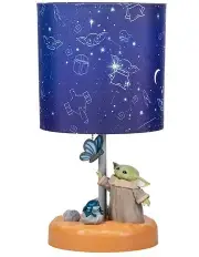 [Disney] Grogu Diorama Light Table Lamp with Star Wars 31cm in Blue
