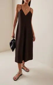 [A.Emery] Edna Snake-Effect Leather Sandals