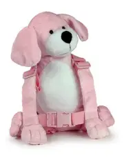 [Playette] 2 in 1 Harness Buddy Pink Puppy