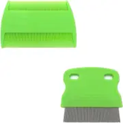 Hair Lice Comb, 2 PCS Lice Combs, Flea Lice Combs, Double Sided Teeth Comb, for