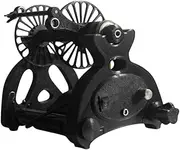 Automatic Yarn Winding Machine Mini Electric Spinning Wheel Reusable with Three Bobbins Reversible Rotation Yarn Spinner, Black