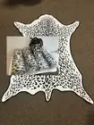 Maslin & Co Jaguar Hide 2 Beach Towels + 2 Beach Cushions + Small Beach Bag Set