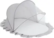 Portable Baby Mosquito Net for Bed with Blackout Canopy Foldable Pop Up Cover