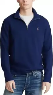 Polo Ralph Lauren men's Estate Rib 1/4 Zip Pullover - XXL / 2XL - Navy