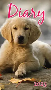 2025 Diary Dog Pocket Month to View Bartel DI501