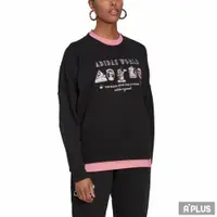 在飛比找蝦皮商城優惠-ADIDAS 女 DISNEY SWEATER 長袖上衣 休