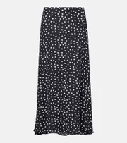 [Rixo] Rixo Areza polka-dot midi skirt AU 16 black