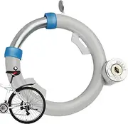 Reinforced Padlock - Road Bike Lock, Round Safety Supplies for Electric Scooters and Cycling Safety Accessory