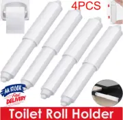 4PCS Replacement Toilet Paper Roll Holder Insert Bathroom Spring Roller Spindle