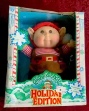 1992 Vintage RARE Cabbage Patch Kids Holiday Edition Collector Doll - New In Box