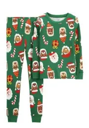 NWt carters multicultural pajamas 12M 24M 2t 3t 4t 5t 8 santa boy girl matching