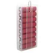 4Pcs Battery Transparent Hard Plastic Storage Case Cover